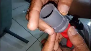 Bikin tempat air wudhu sederhana dengan tong gk terpakai