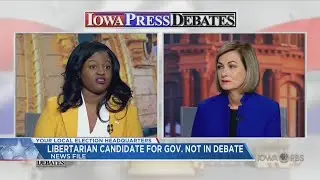 Libertarian Candidate For Gov. Not In Debate