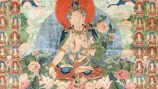 White Tara Longevity Mantra at 174 Hz: Powerful Healing Frequency for Protection & Peace.