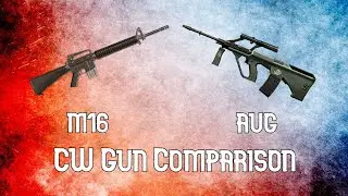 CW Gun Comparison: M16 vs AUG