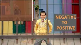 Negatives Photos to Positives Photos in Photoshop | Photoshop Tutorial
