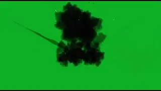 Green screen explosion by Upgraded camera sfm