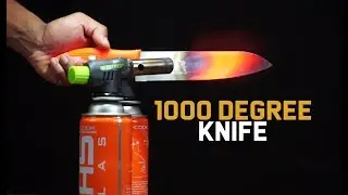 GO EXPERIMENT : 1000 Degree KNIFE vs Toothpaste