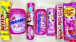 Some Lot's Of Mentos Chupa Chups Nuts Tic Tac | Sweet Unpacking | ASMRfood | Satisfying Video