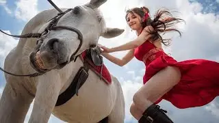 WOW 😀 Horseback Ride Through Asian Nature
