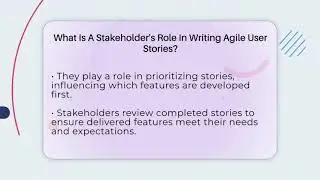 What Is A Stakeholder's Role In Writing Agile User Stories? - The Project Manager Toolkit