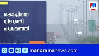 കൊച്ചിയിൽ സൂര്യനെ കാണാനില്ല; നഗരത്തെ മൂടി പുകമഞ്ഞ് | Kochi