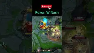 League of legends Rakan W flash #leagueoflegendstips #rakan