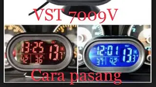 Pasang Voltmeter Mobil | VST 7009V Multi display