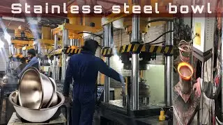 Ultimate Stainless Steel Bowl: The Essential Kitchen Accessory! Complete Manufacturing Process.