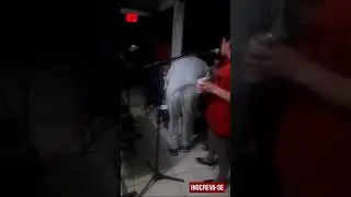 ensaio para tocar na festa junina vassoura Branca Rio negrinho