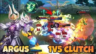 WHEN ARGUS GOES GOD MODE || Mobile Legends #mlbb 