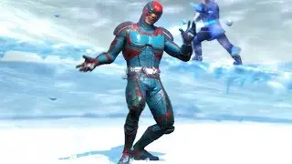 Injustice 2 All Super Moves on Atom DC One Million (No HUD) Skin/Shader Showcase 4K UHD 2160p