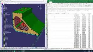 Пример формирования спецификации из CATIA V5 SDD / Example of generating a BOM from CATIA V5 SDD