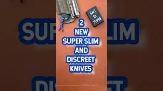 2 Super Slim & Discreet EDC Knives! #edcknife #knifereview