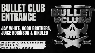 Bullet Club Entrance NJPW Philly - Jay White x Good Brothers x Juice Robinson x Hikuleo (May 2022)