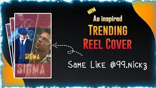 Instagrame Trending Reels Cover | Alightmotion xml File | 99 nickz cover | @99Nickz
