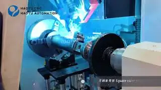 cnc 5 axis welding machine at customer site