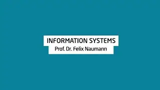 Information Systems: HPI Research Group | HPI-TV