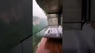 Air accommodation, the best place to watch the rain