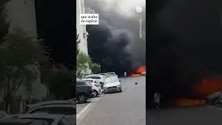 Im&aacute;genes del brutal ataque a&eacute;reo de Hamas contra la ciudad israel&iacute; de Ascal&oacute;n #Israel #Hamas