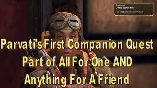 The Outer Worlds Parvati's Drinking Sapphire Wine Companion Quest Guide