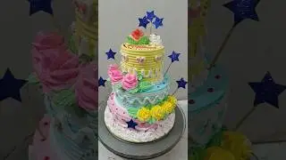 Whipped Cream Rose Frosting Cake Design 2026 | Gulab Wala #shorts