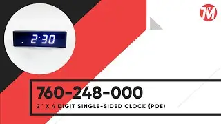 PoE Network Clock (2