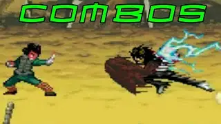 Rock Lee Combo Gameplay - Bleach vs Naruto 3.1