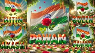 Republic Day Name Art Ai Photo Editing |26 January Ai Photo Editing |Republic Day Ai Image Generator