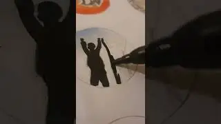 Drawing my subscribers logo part 5 #shorts