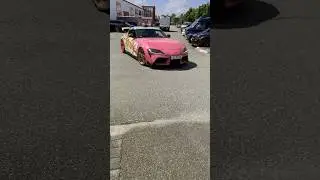 Toyota supra mk5 🩷⚡️ #automobile #viralvideo #toyotasupramk5 #toyota #tuningconcepts