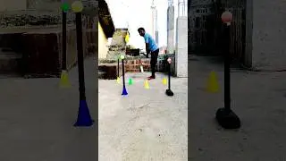 Basic Drill &rarr; Next-Level Skills 😱 | Cricket Practice 🔥| #shorts #ytshorts #cricketlover #foryou #fyp