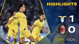 Lazio - AC Milan | 1-0 | Highlights | Coppa Italia 2024-25 | lazio milan