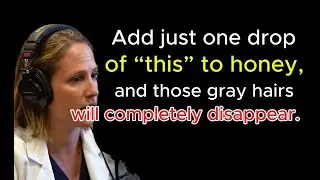 99% of Gray Hair Gone! The 5-Minute Home Remedy with Honey & Ginger