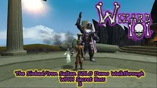 Wizard101 Sinbad Iron Sultan Gauntlet Demo. The Final Battle