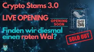 Crypto Stamp 3.0 LIVE OPENING! Eine ROTE! CryptoStamp &Ouml;sterreich