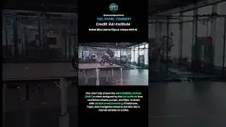 AI Bike Robot That Jumps, Flips & Balances Like an Athlete!
