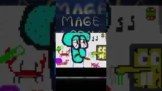 Mage arena Spongebob flag #magearena #gaming #shorts #twitch #funny #live #videogames #clips