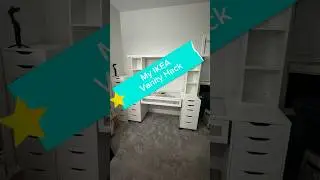 IKEA Vanity Hack! Putting it all together.