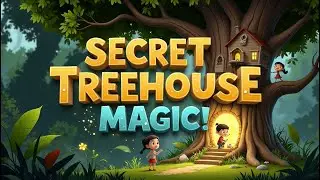 The Secret Magic Treehouse Adventure | Kids Cartoon Story for Ages 4-6