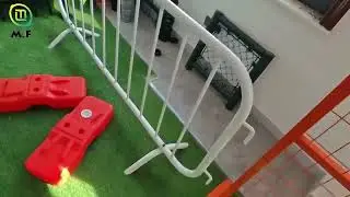 Customizzed Crowd Control Barrier