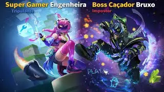 PEGUEI AS NOVOS FUNDOS DE IDENTIDADES DO ENGENHEIRO E DO BRUXO NO SUPER SUS 