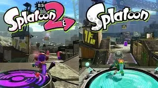 Splatoon 2 VS Splatoon 1 Piranha Pit Comparison