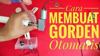 DIY Cara Membuat Gorden Otomatis #GordenOtomatis#VideoTutorial