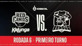 CBLOL 2021: 1&ordf; Etapa - Fase de Pontos | RED Kalunga x RENSGA (1&ordm; Turno)