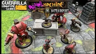 Brawlmachine Mk III Battle Report - Deneghra 1 vs. Kozlov 1