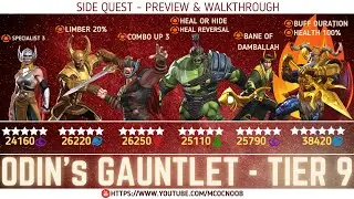 ODIN's Gauntlet - Tier 9 - Side Quest - March 2021