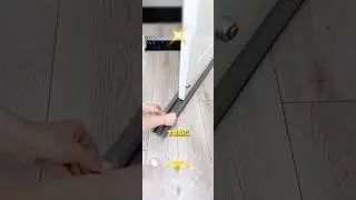 Stop Cold Drafts Instantly! 🚪❄️ Door Draft Stopper in Action!