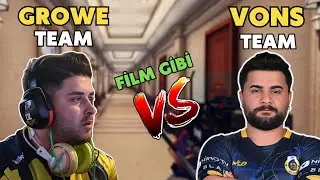 GROWE TEAM VS VONS TEAM ! FİLM GİBİ REKABET MAÇI ! ZULA